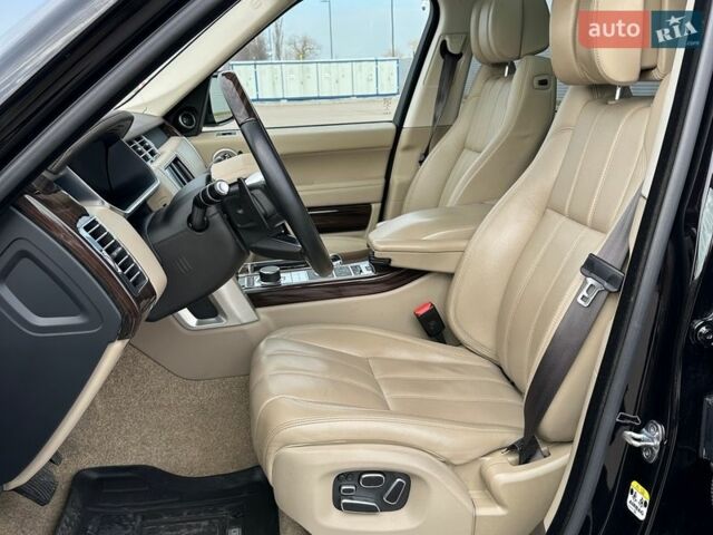 Черный Ленд Ровер Рендж Ровер, объемом двигателя 5 л и пробегом 52 тыс. км за 37800 $, фото 13 на Automoto.ua