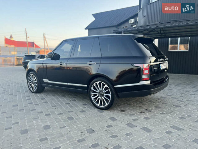 Чорний Ленд Ровер Рендж Ровер, об'ємом двигуна 5 л та пробігом 223 тис. км за 33000 $, фото 5 на Automoto.ua