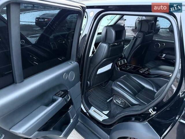 Черный Ленд Ровер Рендж Ровер, объемом двигателя 4.37 л и пробегом 207 тыс. км за 31500 $, фото 36 на Automoto.ua