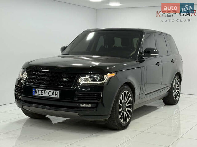 Чорний Ленд Ровер Рендж Ровер, об'ємом двигуна 4.37 л та пробігом 216 тис. км за 27500 $, фото 2 на Automoto.ua