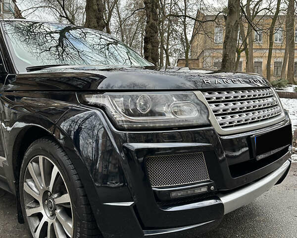 Черный Ленд Ровер Рендж Ровер, объемом двигателя 4.4 л и пробегом 250 тыс. км за 29900 $, фото 7 на Automoto.ua
