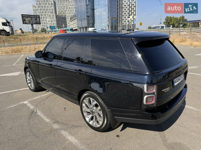 Черный Ленд Ровер Рендж Ровер, объемом двигателя 4.4 л и пробегом 152 тыс. км за 40000 $, фото 4 на Automoto.ua