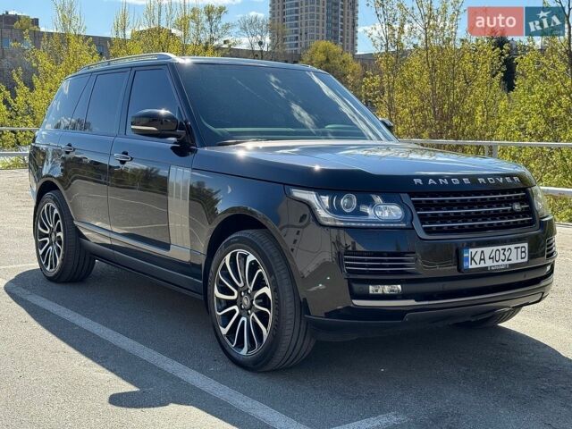 Чорний Ленд Ровер Рендж Ровер, об'ємом двигуна 4.37 л та пробігом 225 тис. км за 31900 $, фото 2 на Automoto.ua