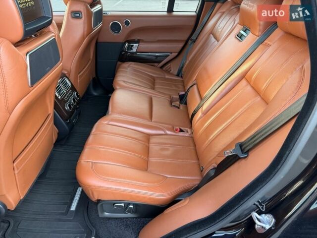 Черный Ленд Ровер Рендж Ровер, объемом двигателя 5 л и пробегом 77 тыс. км за 39999 $, фото 39 на Automoto.ua