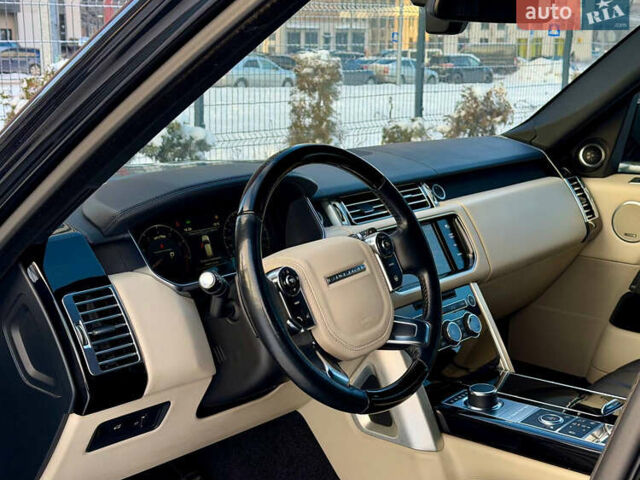 Черный Ленд Ровер Рендж Ровер, объемом двигателя 5 л и пробегом 240 тыс. км за 30900 $, фото 25 на Automoto.ua