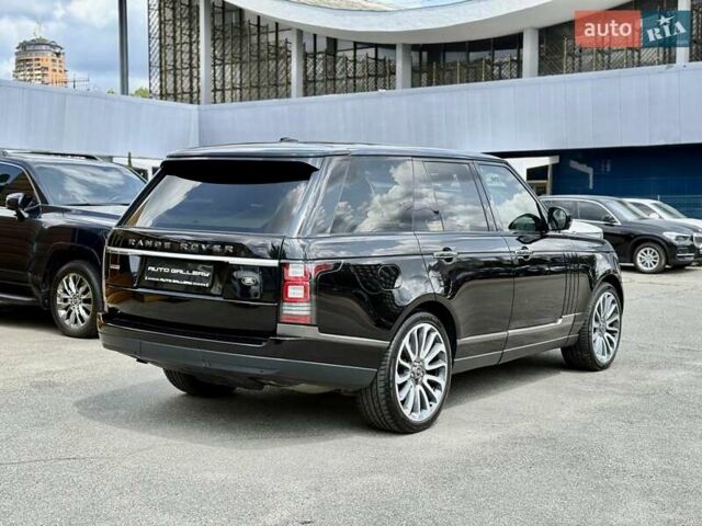 Черный Ленд Ровер Рендж Ровер, объемом двигателя 5 л и пробегом 167 тыс. км за 32999 $, фото 1 на Automoto.ua