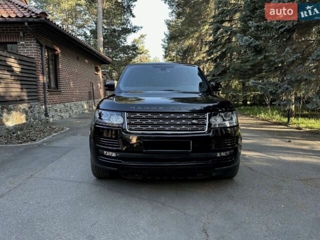 Черный Ленд Ровер Рендж Ровер, объемом двигателя 5 л и пробегом 120 тыс. км за 24000 $, фото 2 на Automoto.ua
