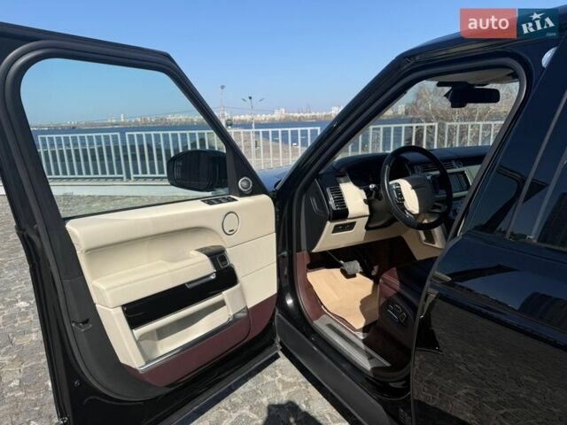 Чорний Ленд Ровер Рендж Ровер, об'ємом двигуна 2.99 л та пробігом 170 тис. км за 37000 $, фото 28 на Automoto.ua