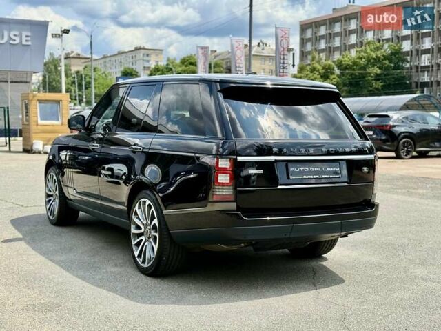 Черный Ленд Ровер Рендж Ровер, объемом двигателя 5 л и пробегом 167 тыс. км за 32999 $, фото 10 на Automoto.ua