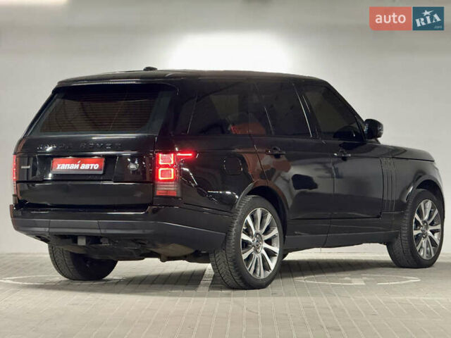 Черный Ленд Ровер Рендж Ровер, объемом двигателя 4.95 л и пробегом 159 тыс. км за 32000 $, фото 4 на Automoto.ua