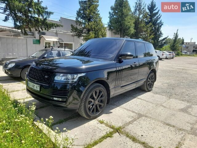 Чорний Ленд Ровер Рендж Ровер, об'ємом двигуна 5 л та пробігом 230 тис. км за 29000 $, фото 48 на Automoto.ua