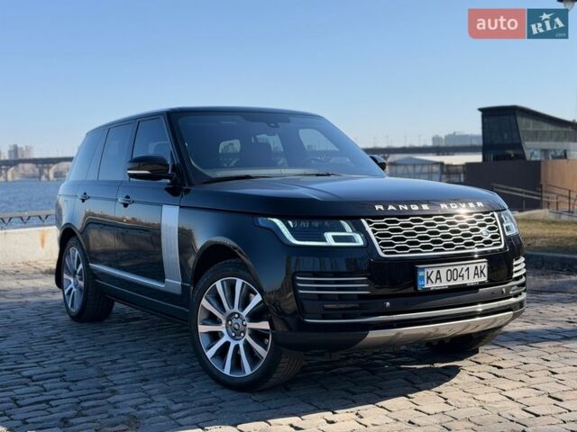 Черный Ленд Ровер Рендж Ровер, объемом двигателя 5 л и пробегом 77 тыс. км за 39999 $, фото 4 на Automoto.ua
