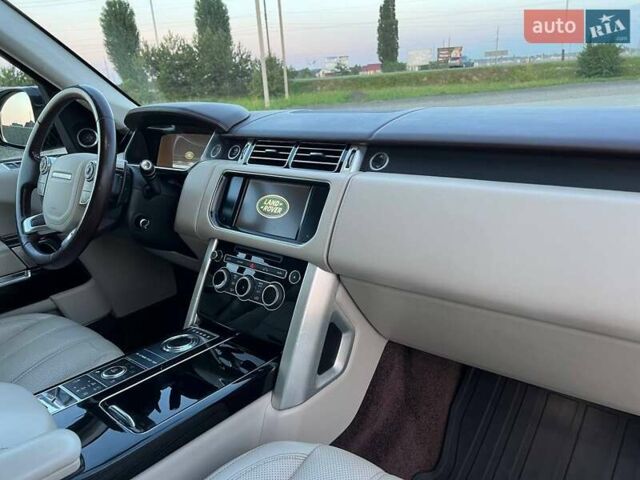 Чорний Ленд Ровер Рендж Ровер, об'ємом двигуна 5 л та пробігом 248 тис. км за 35000 $, фото 18 на Automoto.ua