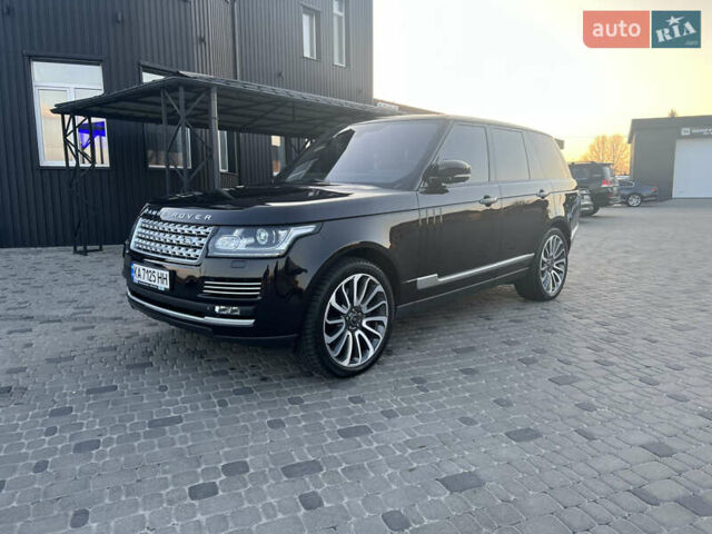 Чорний Ленд Ровер Рендж Ровер, об'ємом двигуна 5 л та пробігом 223 тис. км за 33000 $, фото 7 на Automoto.ua
