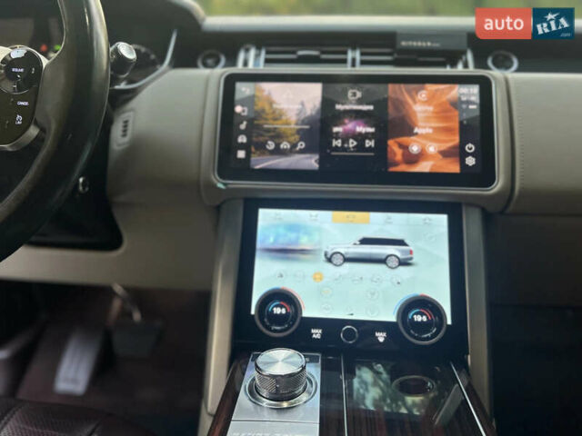 Чорний Ленд Ровер Рендж Ровер, об'ємом двигуна 4.37 л та пробігом 330 тис. км за 44900 $, фото 5 на Automoto.ua