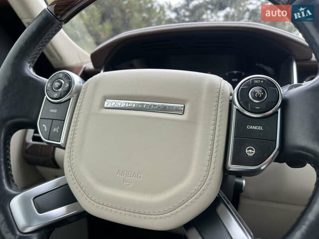 Чорний Ленд Ровер Рендж Ровер, об'ємом двигуна 5 л та пробігом 139 тис. км за 25900 $, фото 9 на Automoto.ua