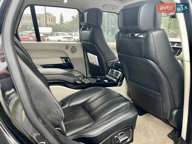 Чорний Ленд Ровер Рендж Ровер, об'ємом двигуна 5 л та пробігом 93 тис. км за 40000 $, фото 12 на Automoto.ua