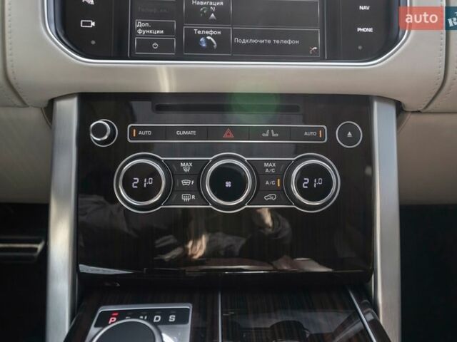 Черный Ленд Ровер Рендж Ровер, объемом двигателя 5 л и пробегом 52 тыс. км за 43500 $, фото 20 на Automoto.ua