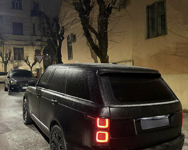 Черный Ленд Ровер Рендж Ровер, объемом двигателя 3 л и пробегом 160 тыс. км за 33000 $, фото 4 на Automoto.ua