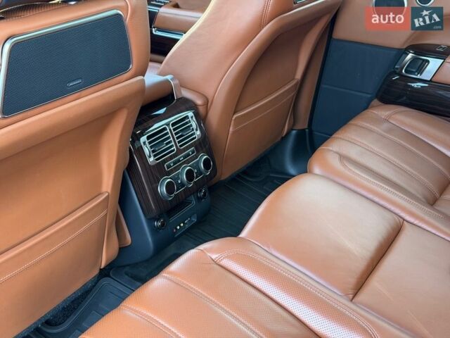 Черный Ленд Ровер Рендж Ровер, объемом двигателя 5 л и пробегом 77 тыс. км за 39999 $, фото 47 на Automoto.ua