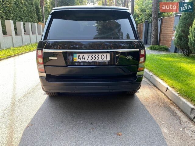 Чорний Ленд Ровер Рендж Ровер, об'ємом двигуна 4.4 л та пробігом 132 тис. км за 37000 $, фото 6 на Automoto.ua