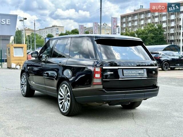Черный Ленд Ровер Рендж Ровер, объемом двигателя 5 л и пробегом 167 тыс. км за 32999 $, фото 7 на Automoto.ua
