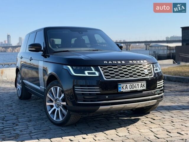 Черный Ленд Ровер Рендж Ровер, объемом двигателя 5 л и пробегом 77 тыс. км за 39999 $, фото 2 на Automoto.ua