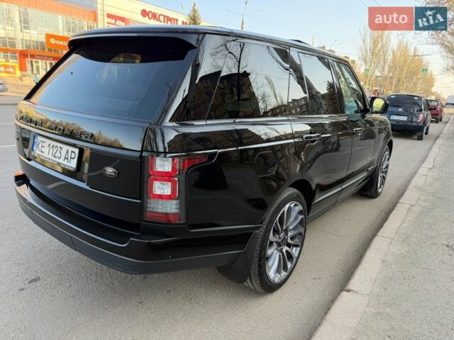 Чорний Ленд Ровер Рендж Ровер, об'ємом двигуна 5 л та пробігом 229 тис. км за 36999 $, фото 5 на Automoto.ua