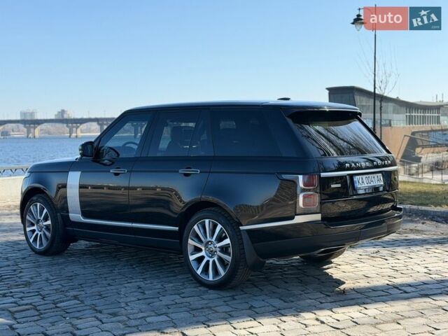 Черный Ленд Ровер Рендж Ровер, объемом двигателя 5 л и пробегом 77 тыс. км за 39999 $, фото 17 на Automoto.ua