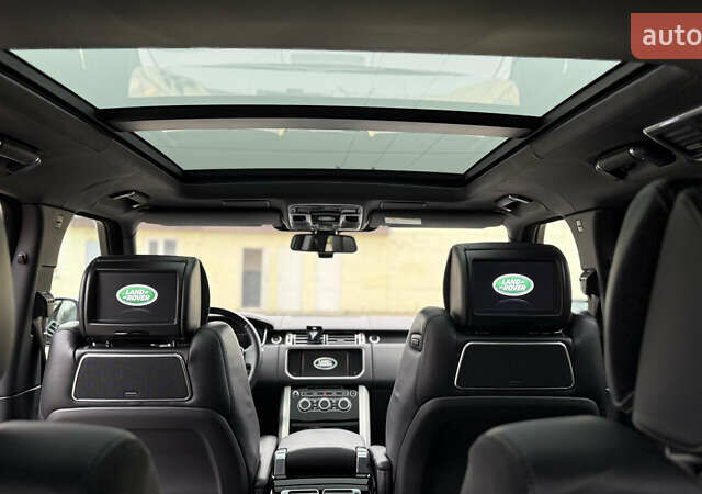 Черный Ленд Ровер Рендж Ровер, объемом двигателя 5 л и пробегом 150 тыс. км за 39800 $, фото 12 на Automoto.ua