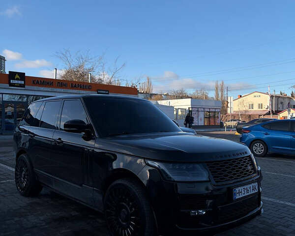 Чорний Ленд Ровер Рендж Ровер, об'ємом двигуна 5 л та пробігом 177 тис. км за 40500 $, фото 1 на Automoto.ua