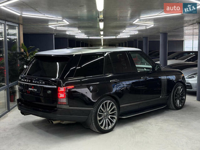 Черный Ленд Ровер Рендж Ровер, объемом двигателя 5 л и пробегом 150 тыс. км за 37500 $, фото 13 на Automoto.ua