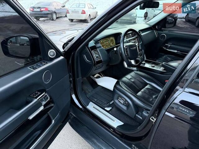 Черный Ленд Ровер Рендж Ровер, объемом двигателя 4.37 л и пробегом 207 тыс. км за 31500 $, фото 34 на Automoto.ua