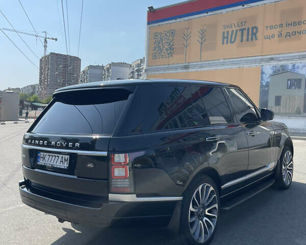 Черный Ленд Ровер Рендж Ровер, объемом двигателя 5 л и пробегом 200 тыс. км за 31000 $, фото 22 на Automoto.ua