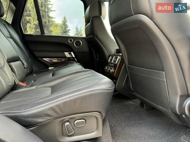 Чорний Ленд Ровер Рендж Ровер, об'ємом двигуна 5 л та пробігом 143 тис. км за 43700 $, фото 18 на Automoto.ua