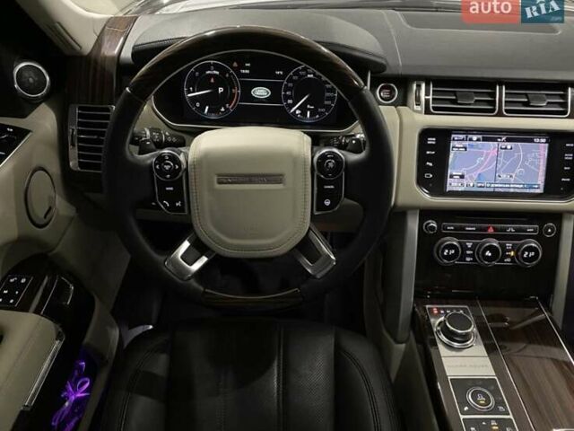 Черный Ленд Ровер Рендж Ровер, объемом двигателя 3 л и пробегом 220 тыс. км за 29900 $, фото 43 на Automoto.ua