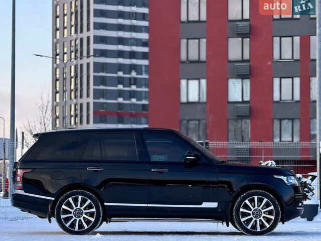Черный Ленд Ровер Рендж Ровер, объемом двигателя 5 л и пробегом 240 тыс. км за 30900 $, фото 7 на Automoto.ua