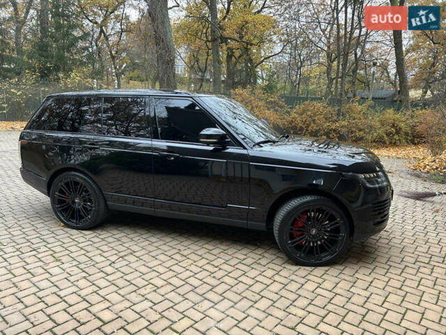 Чорний Ленд Ровер Рендж Ровер, об'ємом двигуна 4.37 л та пробігом 330 тис. км за 44900 $, фото 2 на Automoto.ua