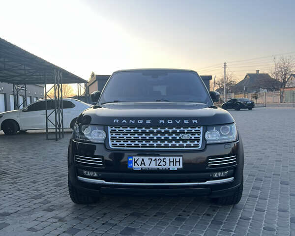 Чорний Ленд Ровер Рендж Ровер, об'ємом двигуна 5 л та пробігом 223 тис. км за 33000 $, фото 1 на Automoto.ua