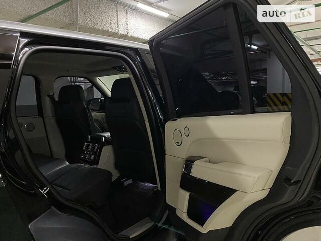 Черный Ленд Ровер Рендж Ровер, объемом двигателя 3 л и пробегом 220 тыс. км за 29900 $, фото 78 на Automoto.ua