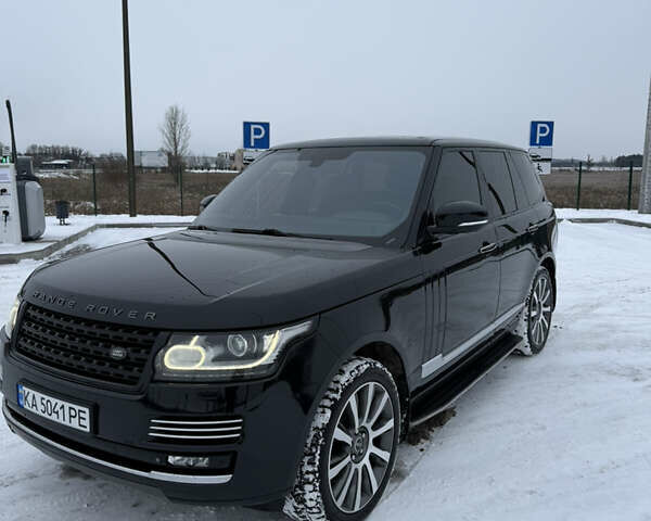 Чорний Ленд Ровер Рендж Ровер, об'ємом двигуна 5 л та пробігом 250 тис. км за 27500 $, фото 1 на Automoto.ua