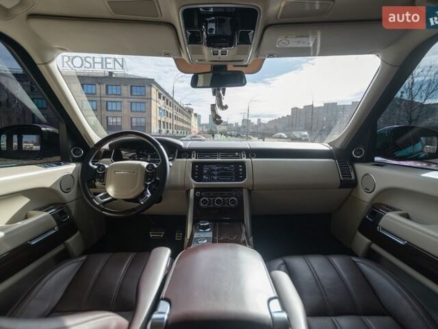 Черный Ленд Ровер Рендж Ровер, объемом двигателя 5 л и пробегом 52 тыс. км за 43500 $, фото 14 на Automoto.ua