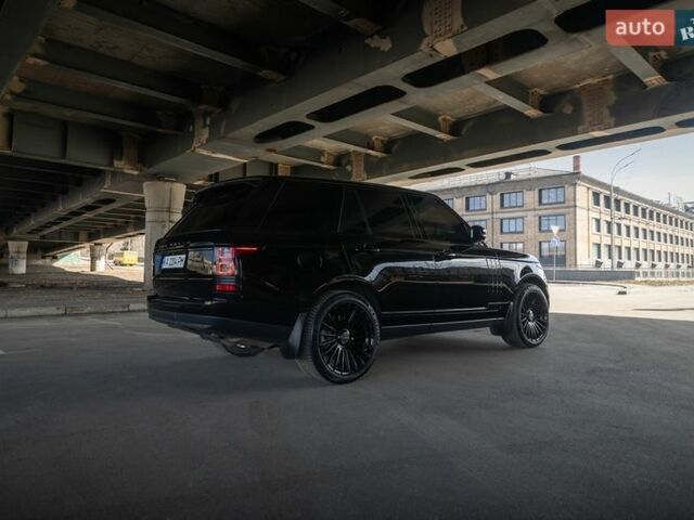 Черный Ленд Ровер Рендж Ровер, объемом двигателя 5 л и пробегом 52 тыс. км за 43500 $, фото 7 на Automoto.ua