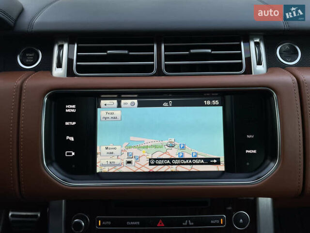 Чорний Ленд Ровер Рендж Ровер, об'ємом двигуна 5 л та пробігом 125 тис. км за 41000 $, фото 87 на Automoto.ua