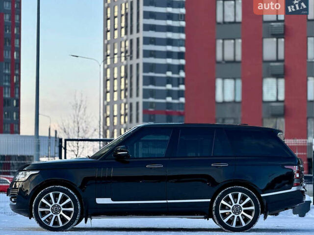 Черный Ленд Ровер Рендж Ровер, объемом двигателя 5 л и пробегом 240 тыс. км за 30900 $, фото 10 на Automoto.ua