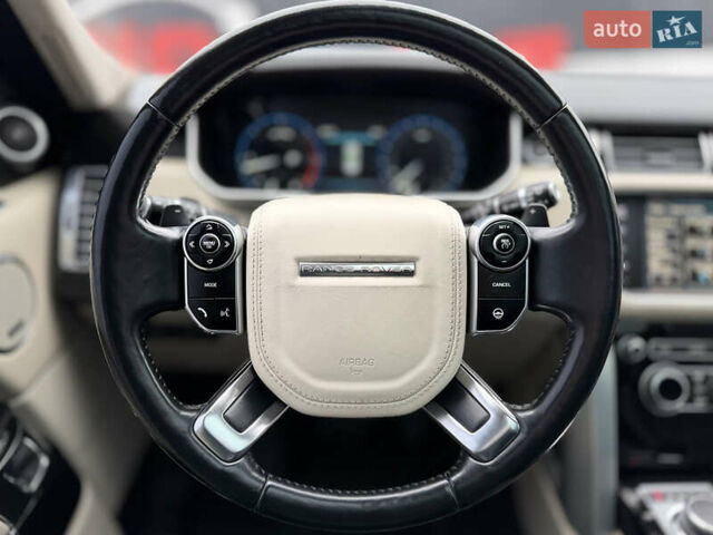 Черный Ленд Ровер Рендж Ровер, объемом двигателя 4.39 л и пробегом 200 тыс. км за 38900 $, фото 12 на Automoto.ua