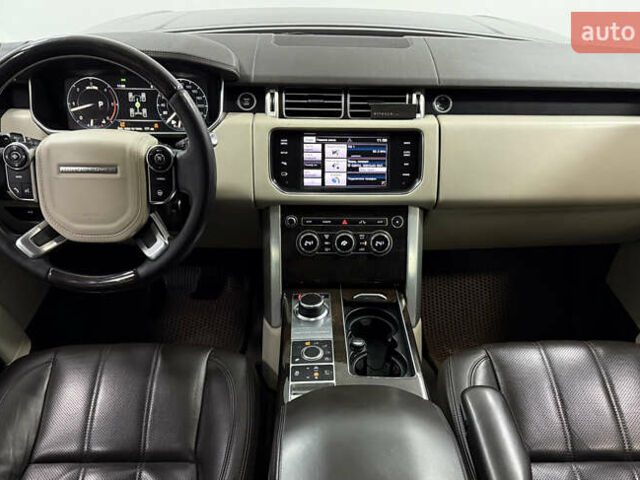 Чорний Ленд Ровер Рендж Ровер, об'ємом двигуна 4.37 л та пробігом 216 тис. км за 27500 $, фото 21 на Automoto.ua