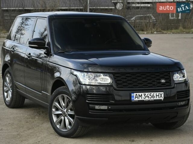 Черный Ленд Ровер Рендж Ровер, объемом двигателя 4.4 л и пробегом 205 тыс. км за 33900 $, фото 5 на Automoto.ua