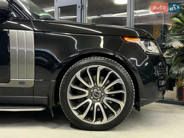 Черный Ленд Ровер Рендж Ровер, объемом двигателя 5 л и пробегом 150 тыс. км за 37500 $, фото 4 на Automoto.ua