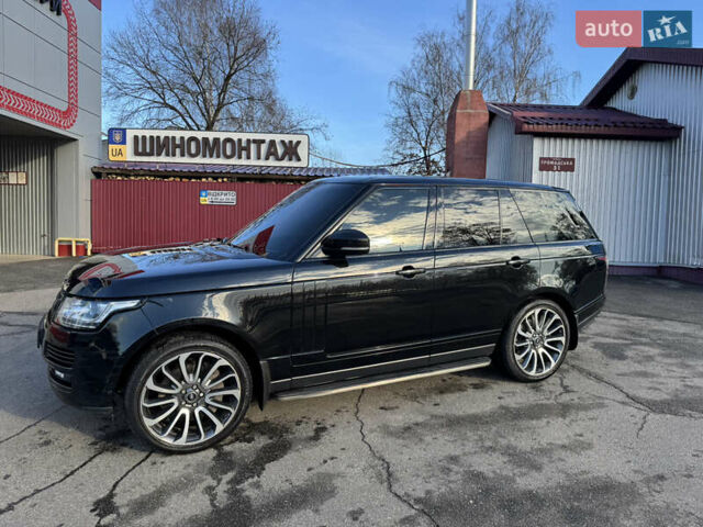 Чорний Ленд Ровер Рендж Ровер, об'ємом двигуна 4.4 л та пробігом 185 тис. км за 32500 $, фото 11 на Automoto.ua
